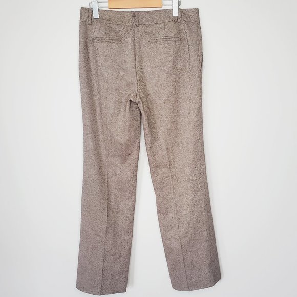 BANANA REPUBLIC Martin Tweed Wool Wide Leg Pants - Picture 3 of 10